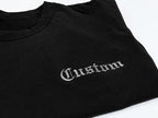 Customized Embroidery T-shirts, Custom Name Embroidery Tee for Men & Women, 100% Pure Cotton, Random Texts & Phrases, Regular Fit, Gift for Couples, Friends & Family, Short Sleeve T-Shirts