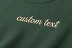 Personalized Embroidery T-Shirt for Men & Women, Random Texts & Phrases, Short Sleeve Crewneck T-Shirts, 100% Pure Cotton, Choose Phrase, Font and Thread Color for Any Occasion, Make Your Own T-shirts