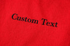 Custom Embroidered T-Shirt , Personalized Text Pure Cotton Tee, Custom Unisex Shirt for Gifts & Groups, Make Your Own Tee
