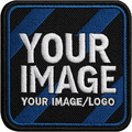 Customized Embroidered Logo or Image Patches, Hook and Loop, Clothe Jackets, Backpacks, Patch Gift for Birthday, Christmas, Personalized Image or Text