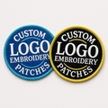 Premium Custom Embroidery Logo Patches High-Quality Sew-On / Iron-On Badges, Design Your Badges, Company Logo Embroidery Patches