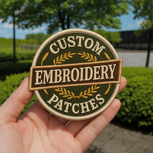Customized Embroidery Patch | Personalized Iron-On / Sew-On Logo Patch | Premium Quality Custom Name & Badge Patches