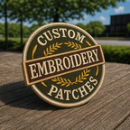 Customized Embroidery Patch | Personalized Iron-On / Sew-On Logo Patch | Premium Quality Custom Name & Badge Patches
