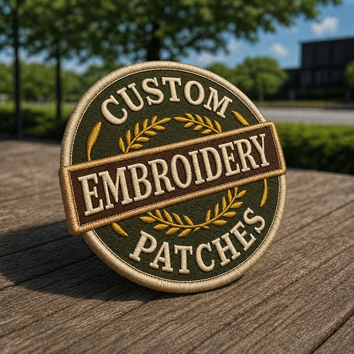 Customized Embroidery Patch | Personalized Iron-On / Sew-On Logo Patch | Premium Quality Custom Name & Badge Patches