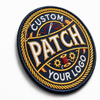 Premium Personalized Embroidered Patch, High-Quality Logo Badge with Detailed Stitching, Multiple Backing Style, Different Sizes, Logo Patches, Patch for Backpacks, Jacket, School, Team, Group