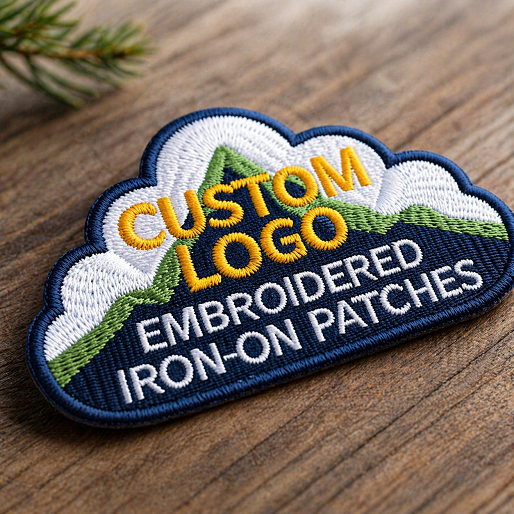 Personalized Logo Embroidered Patch, Premium Quality Durable Stitch Badge, Personalized Logo Image Text for Jackets, Backpacks, School, (Upload Your Design)