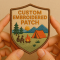 Custom Embroidered Patch – Personalized Logo Badge | Premium Quality Iron-On / Sew-On Patch