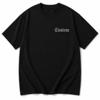 Customized Embroidery T-shirts, Custom Name Embroidery Tee for Men & Women, 100% Pure Cotton, Random Texts & Phrases, Regular Fit, Gift for Couples, Friends & Family, Short Sleeve T-Shirts