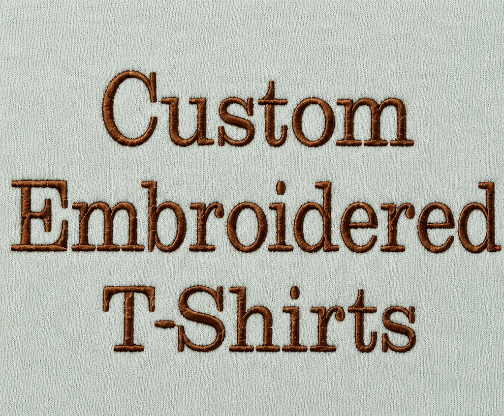 Custom Embroidered T-Shirt, Personalized Embroidery Tee, Unisex Cotton Shirt, Design your T-shirts, Regular Fit, Different Threads Color, Multiple Color Options