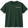 Personalized Embroidery T-Shirt for Men & Women, Random Texts & Phrases, Short Sleeve Crewneck T-Shirts, 100% Pure Cotton, Choose Phrase, Font and Thread Color for Any Occasion, Make Your Own T-shirts
