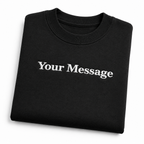 Custom Embroidered Unisex T-Shirt – Personalized Text Cotton Tee with Premium Thread Design