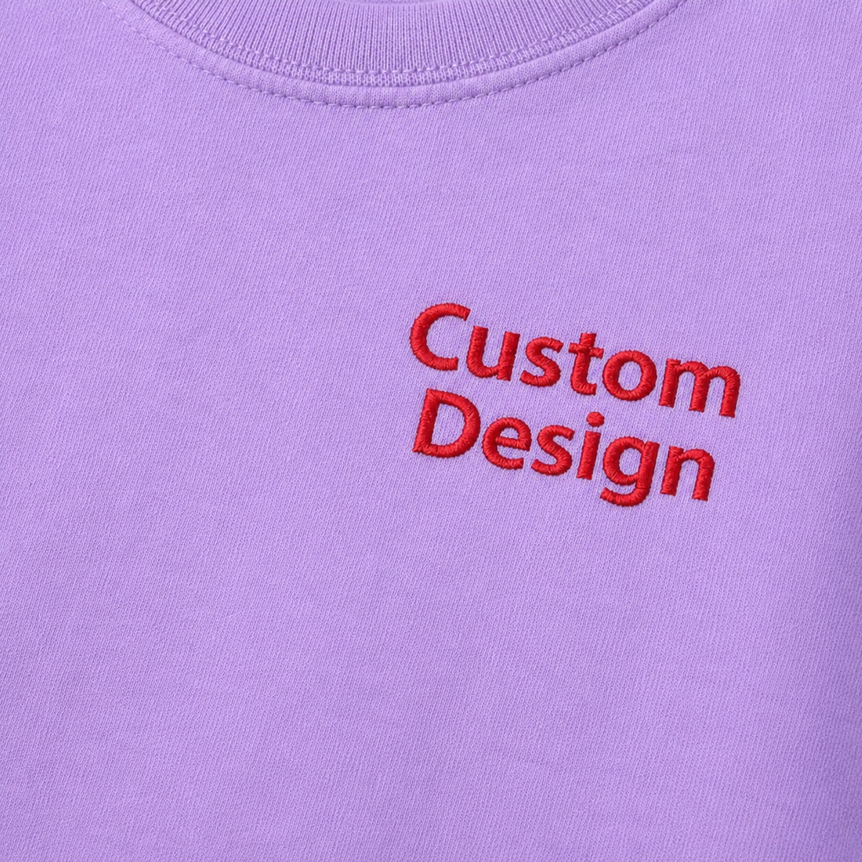 Design Your Embroidery T-Shirts with Text, Choose Phrase, Font and Embroidery Color for Any Occasion, Custom Name Embroidered Tee, Personalized Gift Apparel, 100% Cotton, Regular fit, Multiple Color Options, Different Placements For Text