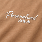 Personalized Embroidered Name T-Shirts for Men & Womens, Minimal Chest Embroidery, Different Placement for Text, Front & Back Embroidery, Unisex Regular Fit
