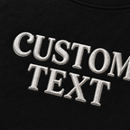 Custom Embroidered Sweatshirt for Women & Men Personalized Text Crewneck Sweatshirt- Custom Name Embroidery Pullover Gift