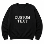 Custom Embroidered Sweatshirt for Women & Men Personalized Text Crewneck Sweatshirt- Custom Name Embroidery Pullover Gift