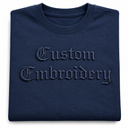 Design Your own Personalized T-Shirt with Name, Unisex Regular Fit, Custom with Your Own Design or Text, Chest Embroidery, 100% Pure Cotton, Different Color Options, Gift for Him/Her