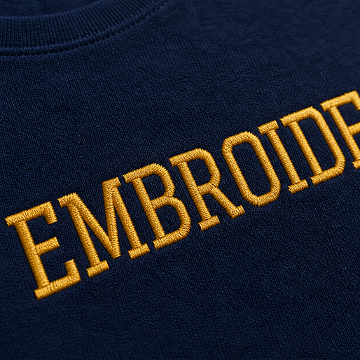 Personalized Embroidery T-Shirt for Men & Women, Short Sleeve Crewneck T-shirts, Gifts For Him/Her, Premium Pure Cotton, Unisex Regular Fit, Design your Random Text, Quotes, Phrases