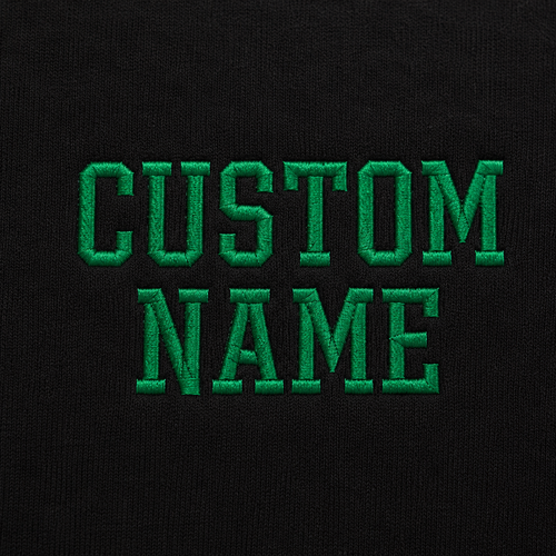 Custom Embroidered Name Sweatshirt for Men & Women – Personalized Black Crewneck Pullover, Custom Text Sweatshirt, Minimalist Couple Gift, Unisex Cozy Fleece Sweatshirt, Design your Pullover