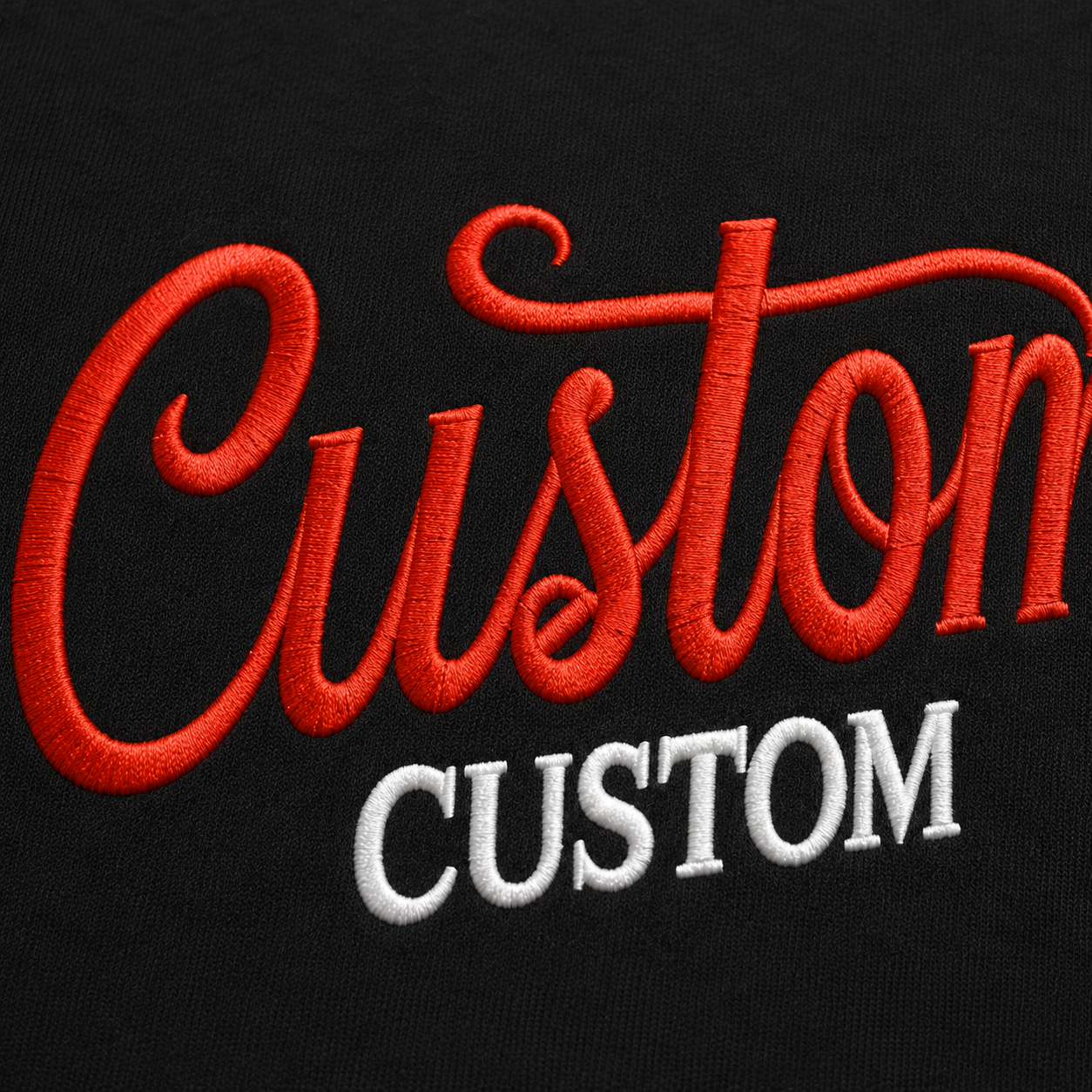 Unisex Custom Embroidered Sweatshirt, Personalized Name Crewneck Sweatshirt, Customized Embroidery Gift for Men & Women, Different Placements For Text, Multiple Font Styles and Thread Color