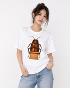 Cockroach Janta Party Graphic Regular T-Shirt | Funny Gen Z Meme Streetwear Tee for Men & Women