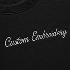 Personalized Custom Embroidered Unisex Sweatshirt  Premium Custom Name Crewneck Sweatshirt, Custom Gift for Men & Women, Premium Embroidery Stitching