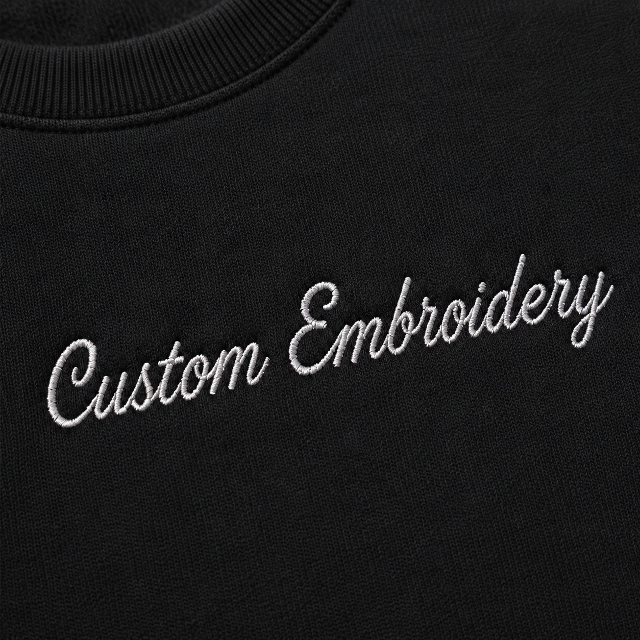 Personalized Custom Embroidered Unisex Sweatshirt  Premium Custom Name Crewneck Sweatshirt, Custom Gift for Men & Women, Premium Embroidery Stitching