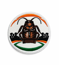 Trend Inspired Cockroach Embroidered Patch, Premium Stitch Patch for Clothing Accessories, Stylish Iron-On, Sew on, Hook N Loop Patches for T-Shirts, Jeans & Tote Bags, GenZ Style Cockroach Badge