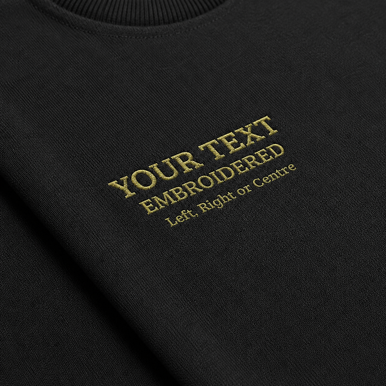 Custom Embroidered Sweatshirt,  Personalized Text Crewneck Sweatshirt ,  Minimalist Embroidery Pullover, Custom Name Gift Sweatshirt,