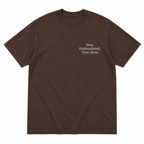 Customized Embroidery T-shirts, Custom Name Embroidery Tee for Men & Women, Cotton Round Neck Custom Embroidery T-Shirt, Unique Gift, 100% Pure Cotton, Random Texts & Phrases, Regular Fit