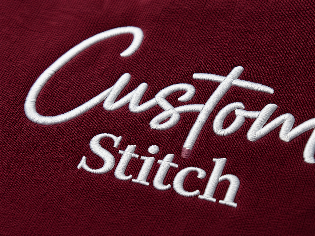 Personalized Embroidery Unisex T-Shirts, Design Your Custom Tee, Premium Embroidery Stitching, 100% Pure Cotton Regular Fit, Choose the Random Texts or Phrases, Different Placements for Text