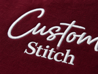 Personalized Embroidery Unisex T-Shirts, Design Your Custom Tee, Premium Embroidery Stitching, 100% Pure Cotton Regular Fit, Choose the Random Texts or Phrases, Different Placements for Text