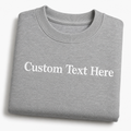 Personalized Embroidered Unisex T-Shirt, Add Your Custom Text Name, Pure Cotton, Design Your Random Text in Full Embroidery, Short Sleeve Crewneck T-Shirts, Regular Fit Apparel, Gift for Him/Her