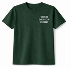 Personalized Embroidery T-Shirt for Men & Women, Custom Name Embroidered Cotton T Shirt, Unisex Casual Gift, Different Placement for Text, Design Your Tee