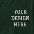 Personalized Embroidery T-Shirt for Men & Women, Custom Name Embroidered Cotton T Shirt, Unisex Casual Gift, Different Placement for Text, Design Your Tee