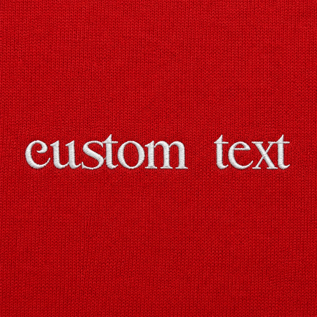 Personalized Embroidery T-Shirt for Men & Women, Custom Name/Text Cotton Unisex Tee, Unique Gift, Premium Cotton, Gift for Him/Her, Minimalist Customized Text, Short Sleeve Crewneck T-shirts, Make Your own T-shirts