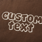 Custom Embroidered T-Shirt for Men & Women, Plain Cotton Tee with Text Embroidery Soft Casual Crew Neck Embroidered T-Shirt