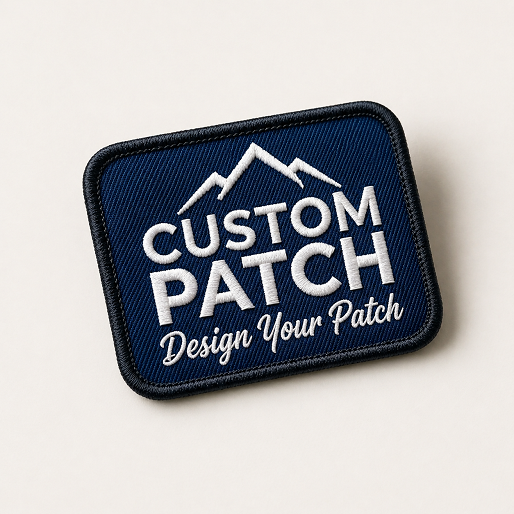 Personalized Embroidery Logo, Add Your Image, Full Embroidery Stitching, Different Sizes, Iron-on, Sew on, Velcro Patches