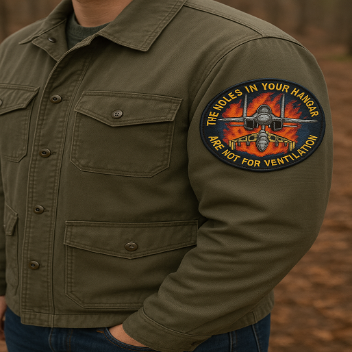 Custom Embroidered Patches, Personalized Logo Patches, Iron On/Sew On/Hook & Loop – Design Your Own Patch for Hats, Backpacks, Clothes, Military, Uniforms, Business,