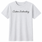 Custom Embroidery T-Shirt for Men & Women, Personalized Name Text Tee, Unisex Cotton T-Shirt, Minimalist Aesthetic Gift, Premium Embroidery Stitching, Soft Cotton, Trendy Outfit, Gift for Him/Her