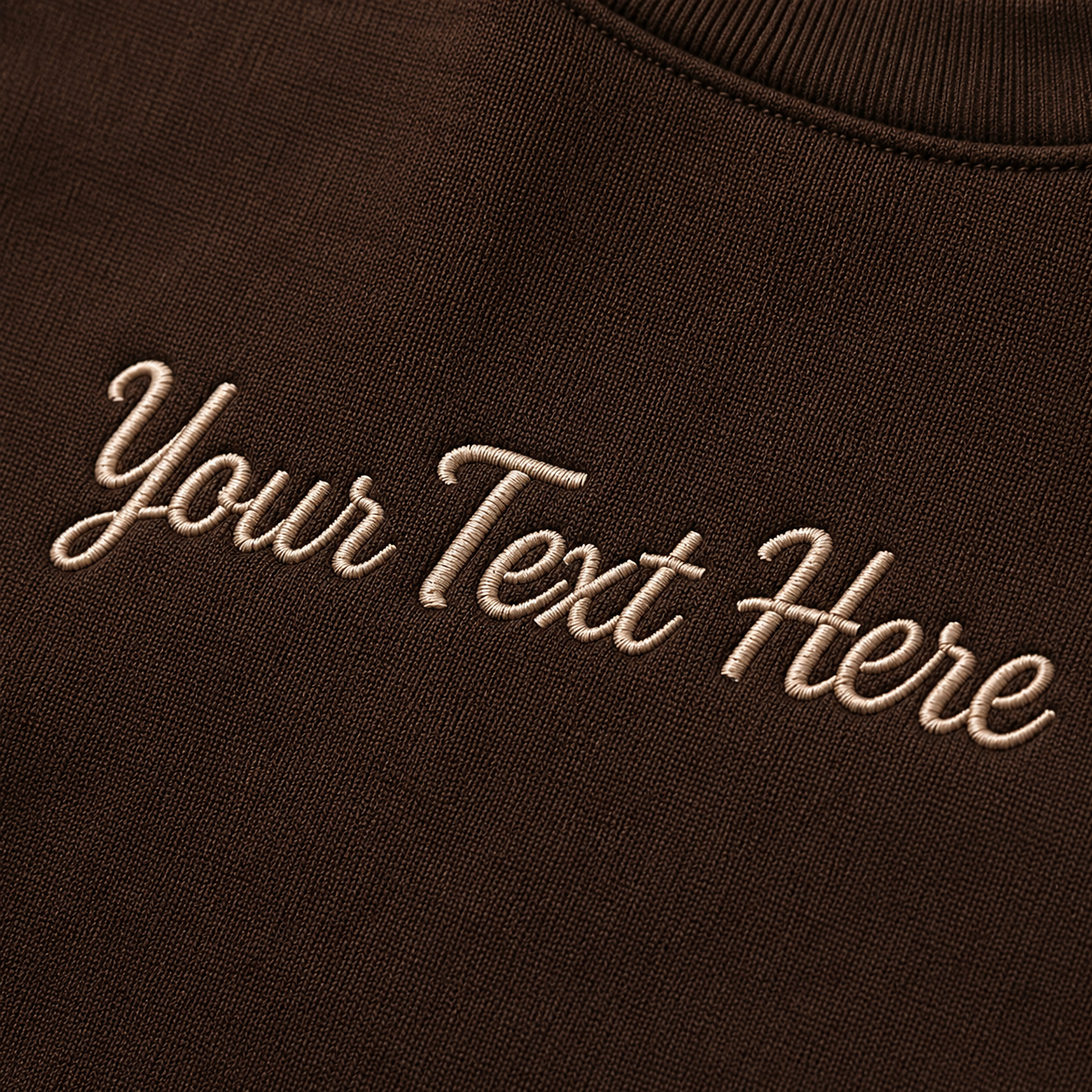 Custom Embroidery T-Shirts, Personalized Premium Embroidered Tees, Custom Name & Text Tee, Different T-shirts Color options, Make Your Own text