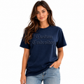 Design Your own Personalized T-Shirt with Name, Unisex Regular Fit, Custom with Your Own Design or Text, Chest Embroidery, 100% Pure Cotton, Different Color Options, Gift for Him/Her