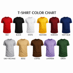 Custom Embroidered T-Shirt for Men & Women, Plain Cotton Tee with Text Embroidery Soft Casual Crew Neck Embroidered T-Shirt