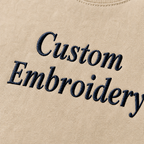 Customized Embroidered T-Shirt for Men & Women, Premium Cotton Tee, Personalized Name, Date, Logo, Unique Gift for Birthday, Couple & Friends, Regular Fit, Front & Back Embroidery