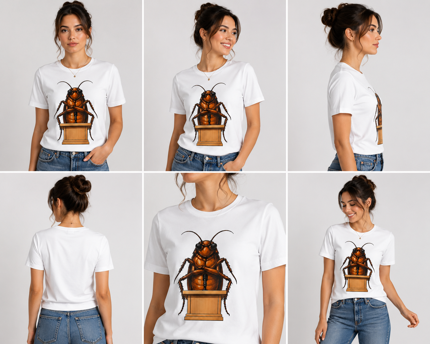Cockroach Janta Party Graphic Regular T-Shirt | Funny Gen Z Meme Streetwear Tee for Men & Women
