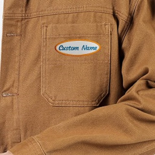 Custom Embroidered Name Patches - Personalized Name Tags, Iron On, Sew On, Velcro Patches, Text Patch for Uniform, Backpack, Special Event, School, Wedding, Holiday