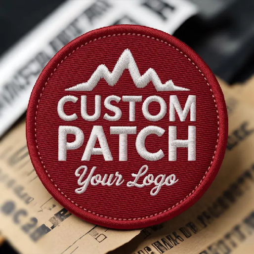 Customized Embroidery Logo Patches, Multiple Size and Backing Option, Design Your Own Logo, Ideal For Hats, Jackets, Biker Patch, Backpacks, Clothing, Premium Embroidered Stitching