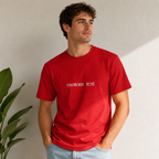 Custom name embroidery t-shirt cotton India